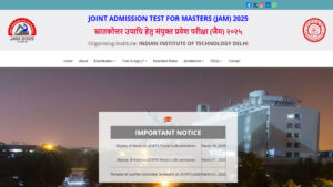 IIT JAM RESULT 2025