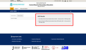 Secondary School Examination (Class X) 2025 – Announced on 13th May 2025
Secondary School Examination (Class X) 2025 – Announced on 13th May 2025
Senior School Certificate Examination (Class XII) Results 2025 – Announced on 13th May 2025Secondary School Examination (Class X) 2025 – Announced on 13th May 2025
Senior School Certificate Examination (Class XII) Results 2025 – Announced on 13th May 2025